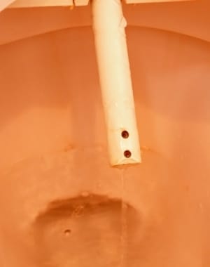 ウォシュレットの水漏れ