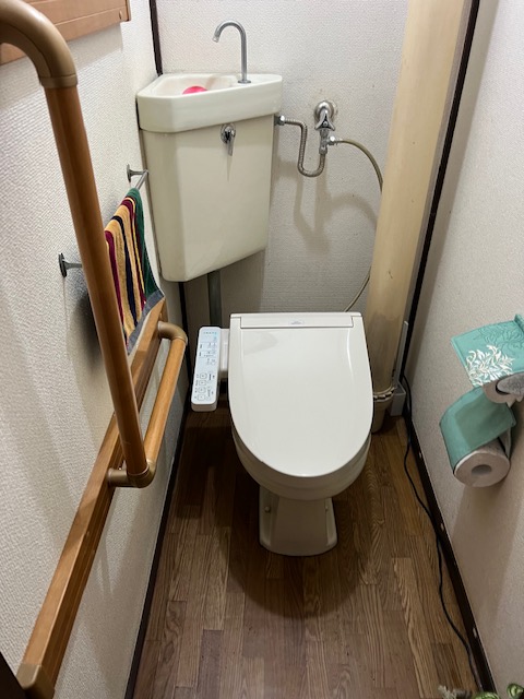 埼玉県所沢市トイレ交換工事前写真