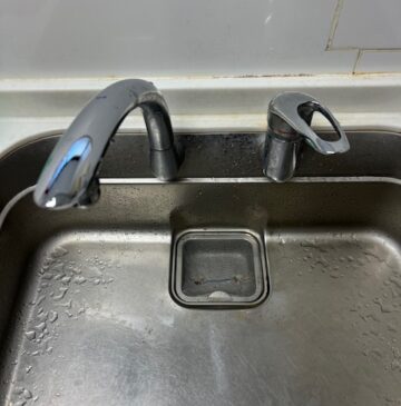 千葉県我孫子市キッチン蛇口水漏れ修理工事後写真