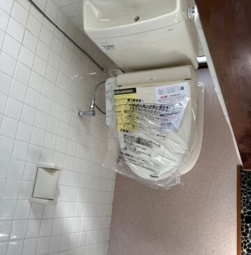 埼玉県鶴ヶ島市和式トイレから洋式トイレへの交換工事後写真