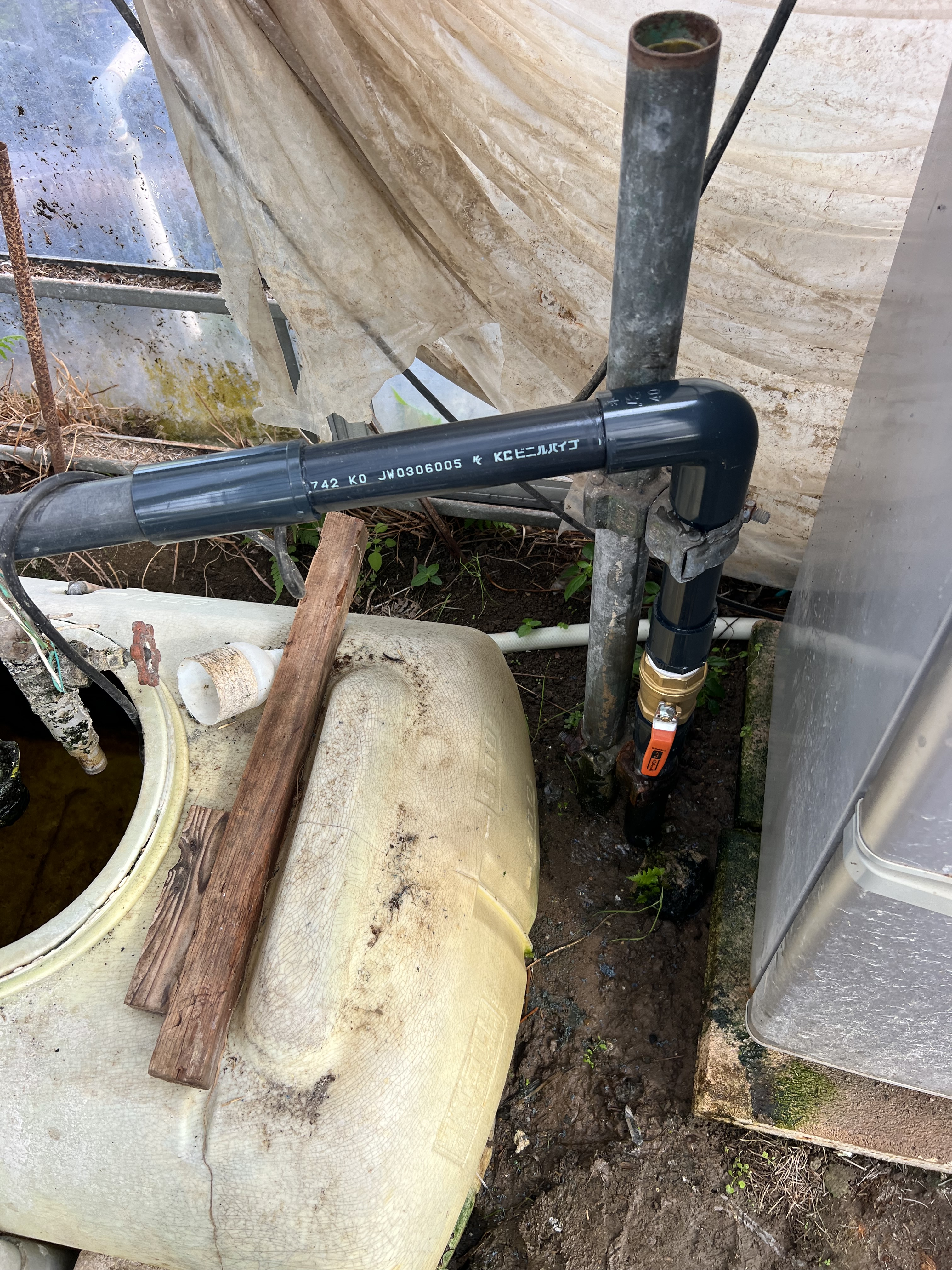 千葉県我孫子市にて給水バルブの水漏れ修理工事後写真