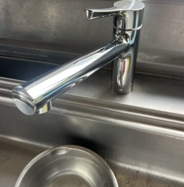 東京都西多摩郡瑞穂町にてキッチン蛇口の水漏れ修理工事後写真