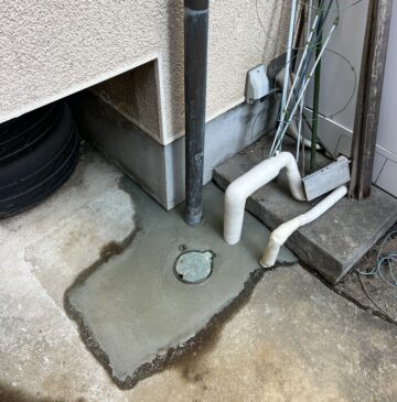 埼玉県さいたま市見沼区にて地面からの水漏れ修理工事後写真