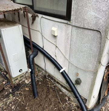 茨城県つくば市にて給水管からの水漏れ修理工事後写真