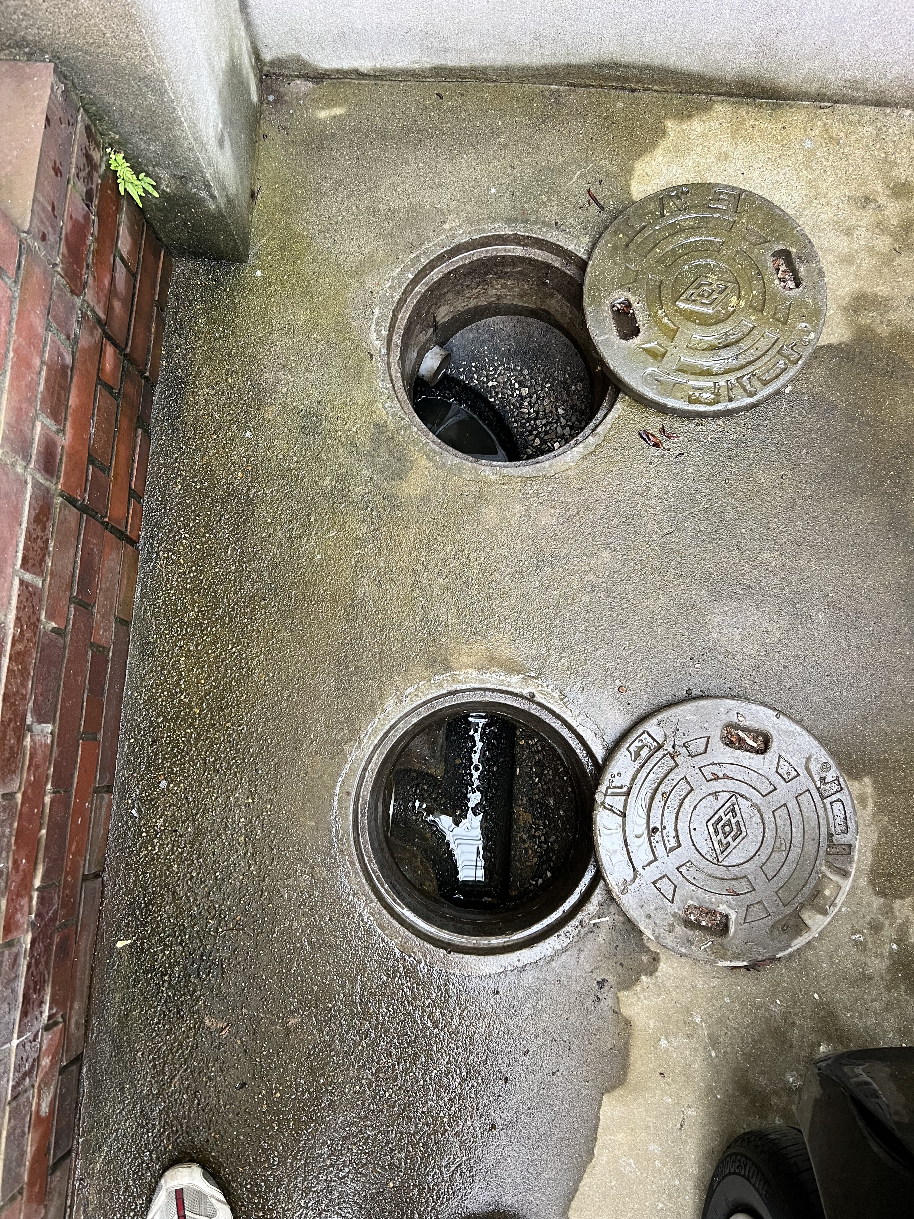 千葉県柏市にて下水つまり修理工事後写真