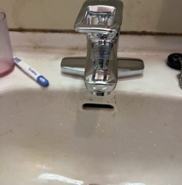 埼玉県草加市にて洗面蛇口水漏れ修理工事後写真