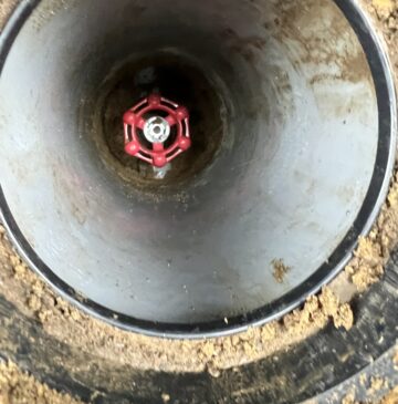 茨城県龍ケ崎市にて給水バルブの修理工事後写真