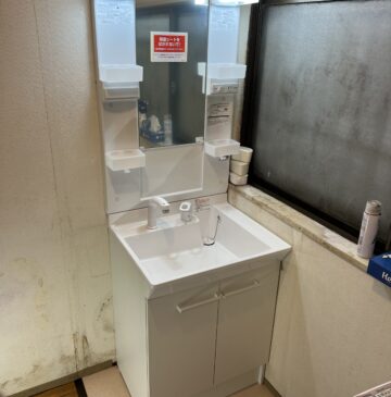 茨城県龍ケ崎市にて洗面台水漏れ修理工事後写真