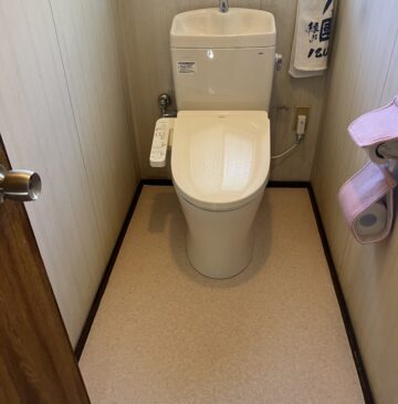 埼玉県川口市にてトイレ水漏れ修理工事後写真