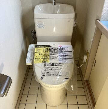 埼玉県北本市にてトイレ水漏れ修理工事後写真