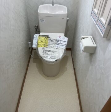 埼玉県熊谷市にてトイレ水漏れ修理工事後写真
