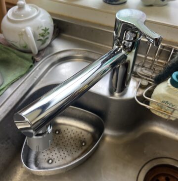 茨城県常総市にてキッチン蛇口故障修理工事後写真