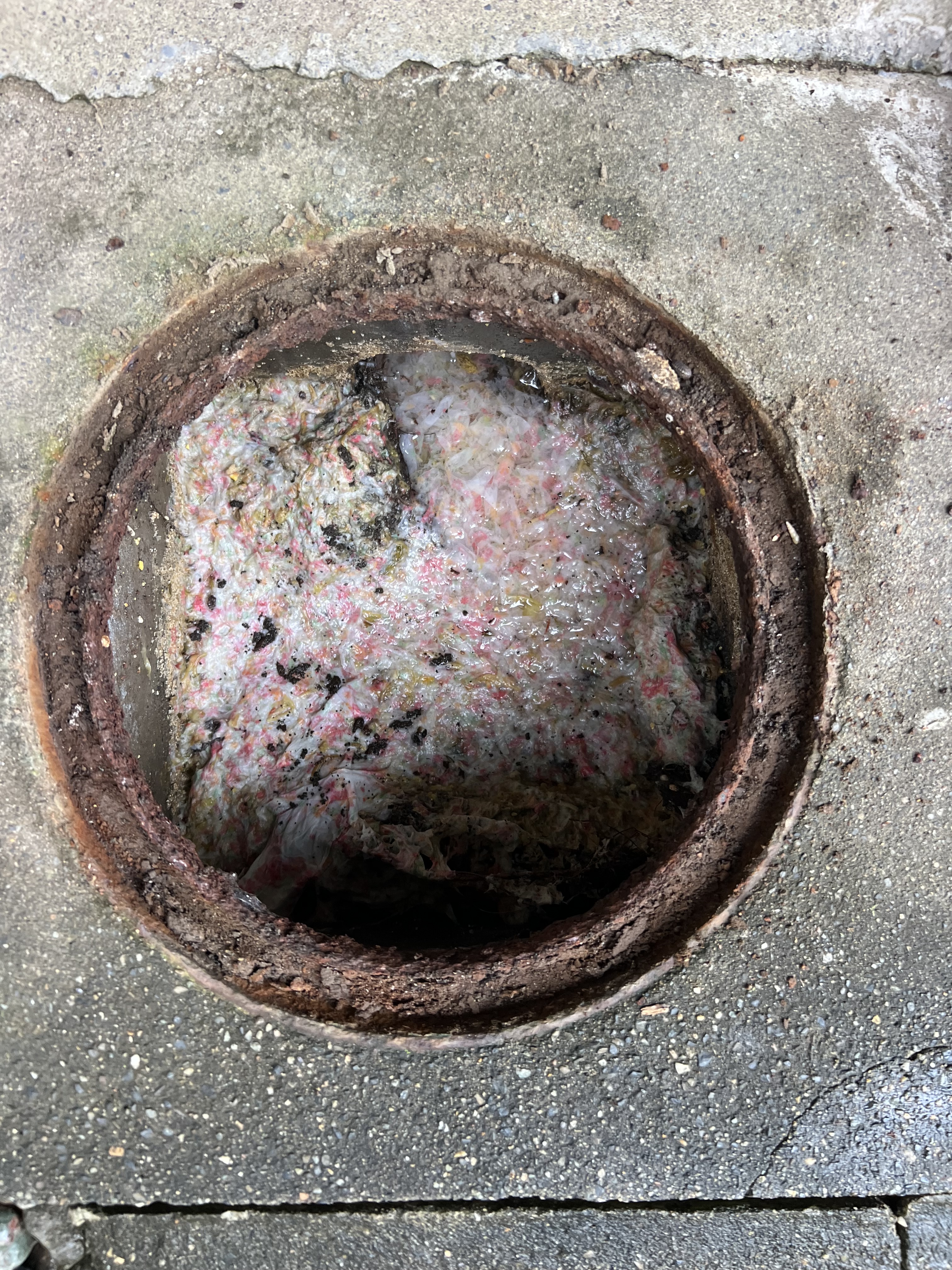 群馬県太田市にてトイレつまり修理工事前写真